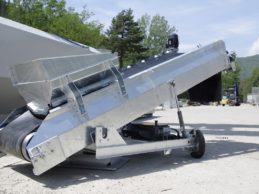 aggregate belt conveyor (rotating)