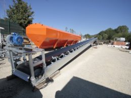 40-meters belt conveyor