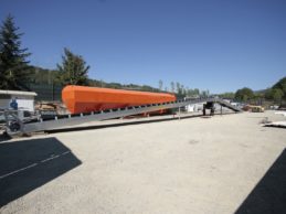 40-meters belt conveyor