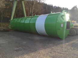 Monolithic Vertical Cement Silo 95m³