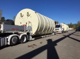 2 x Monolithic Vertical Double Chamber Silos ø3200 mm