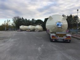 4 x Monolithic Vertical Silos ø3200 mm