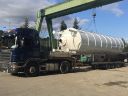 Monolithic Vertical Cement Silo 57m³