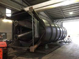 Monolithic Vertical Double Chamber Cement Silo 75m³