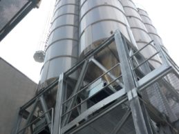 6 x Monolithic Vertical Cement Silo 57m³
