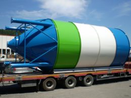 Monolithic Vertical Cement Silo 40m³